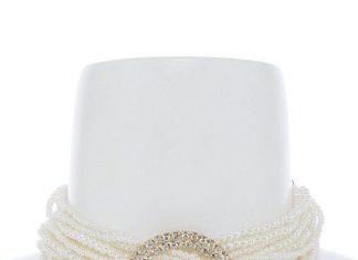 Birthday Gifts Ideas : Multi Strand Faux Pearl Crystal Ring Choker Necklace Set