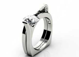 Birthday Gifts Ideas : Museum 2.2CT Round Diamond Cut Russian Lab Diamond Platinum Bridal Set Ring