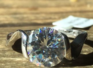 Birthday Gifts Ideas : NEW!! A Perfect 3.9CT Round Cut Solitaire Russian Lab Diamond Engagement Ring