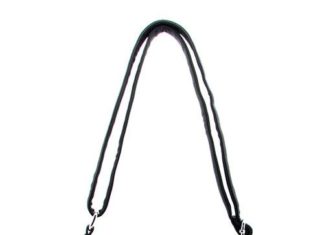 Birthday Gifts Ideas : The Shannon Black Silver & Rhinestone Messenger Handbag