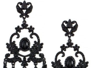 Birthday Gifts Ideas : Vintage Ornate Handmade European Filigree Chandelier Earrings