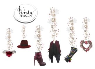 Birthday Gifts Ideas : Wnter Season Color – Burgundy by joyoflondonjewels on Polyvore featuring BCBGMAX…