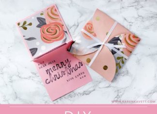 Birthday Gifts Inspiration : 2 Easy DIY Gift Card Holders for Christmas or Birthday Gifts! | Karen Kavett