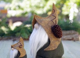 Birthday Gifts Inspiration : 2 Nordic Gnomes, MINI and Large Gnome, Scandinavian Gnome, Nordic Gnome, Elf, El…