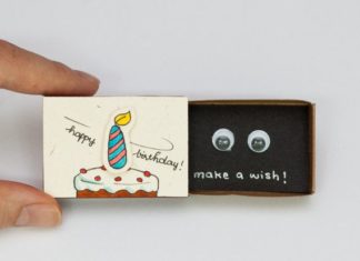 Birthday Gifts Inspiration : Anniversaire carte Matchbox / boîte de cadeau / Make a par shop3xu