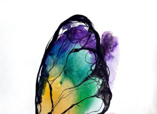 Birthday Gifts Inspiration : Arc-en-papillon – peinture à l’aquarelle originale. Art de la nature colorée…