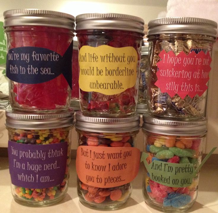 Birthday Gifts Inspiration : Birthday message for boyfriend! Mason jars ...