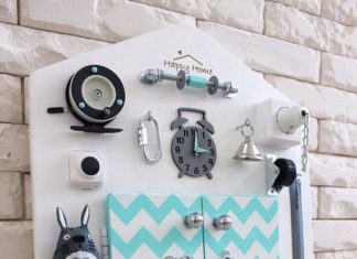 Birthday Gifts Inspiration : Busy board or Happy Home is a developing board in which every detail is thought …