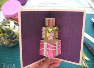 Birthday Gifts Inspiration : Carte de vœux DIY cadeaux 3D. 14 magnifiques cartes de vœux à faire soi-même