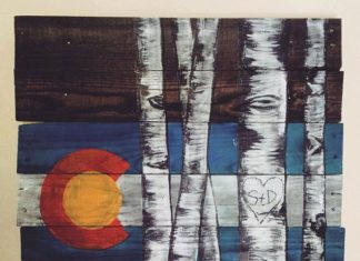 Birthday Gifts Inspiration : Colorado Flag/Aspen Couples Custom Reclaimed Pallet Board Art Decor for Valentin…