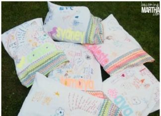 Birthday Gifts Inspiration : Create personalized pillowcases with this beautiful new neon glitter heat transf…