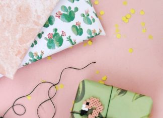 Birthday Gifts Inspiration : DIY Idee zum Geschenke kreativ verpacken: DIY Flamingo aus Hama Bügelperlen sel…