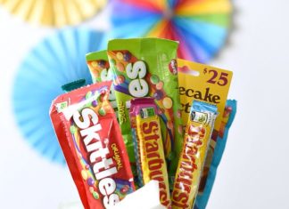 Birthday Gifts Inspiration : Easy Birthday Gift Idea-Candy Bouquet in a Mug – Fun-Squared