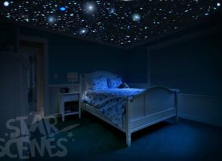 Birthday Gifts Inspiration : Glow Stars Ceiling Kit DIY Ceiling Stars that Glow in the