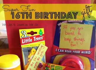 Birthday Gifts Inspiration : Gum – To keep things fresh. Candy – In case your date gets hungry. Car freshener…