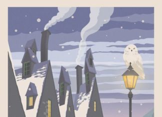 Birthday Gifts Inspiration : Harry Potter jeu de 3 illustrations. Illustrations classiques vintage. Lame de f…