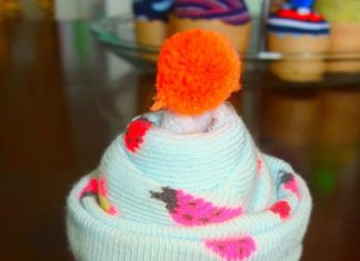 Birthday Gifts Inspiration : How to Make Sock Cupcakes– birthday gifts for students!! We always need new soc…