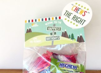 Birthday Gifts Inspiration : LDS Primary 2017 – Choose the Right – Treat bag toppers – Birthday gift ideas wi…