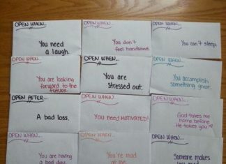 Birthday Gifts Inspiration : Open When Letters as Graduate Gift for Best Friend.