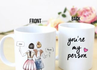 Birthday Gifts Inspiration : Personalized Best Friend Gift, – You're my person – Unique Friendship Gift, …