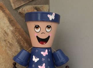 Birthday Gifts Inspiration : Peuple de Pot de fleurs avec des papillons