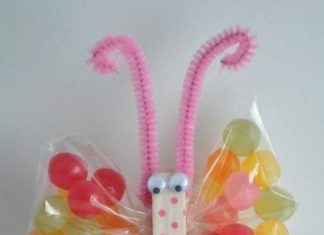 Birthday Gifts Inspiration : Pochette à bonbons papillon