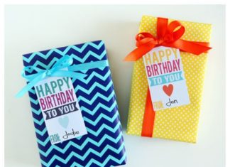 Birthday Gifts Inspiration : Printable Happy Birthday Tags