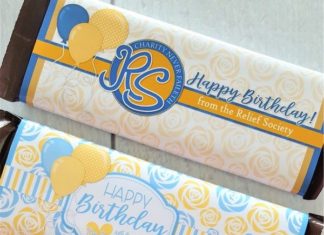 Birthday Gifts Inspiration : Relief Society Birthday Gift Idea, RS Birthday Printables, happy birthday candy …