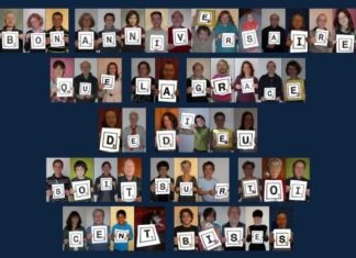 Birthday Gifts Inspiration : Se faire tous prendre en photo individuellement (sur fond uni) pour faire une ca…