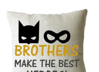 Birthday Gifts Inspiration : Super héros oreiller couverture frères rend le meilleur héros enfant Decor an…