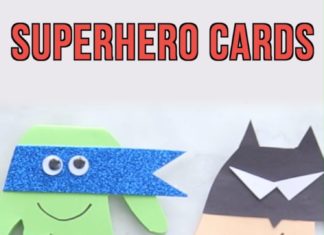 Birthday Gifts Inspiration : Superhero Craft Cards – these are adorable for a superhero birthday party. Spide…