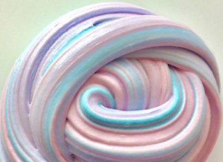 Birthday Gifts Inspiration : This unicorn slime is so pretty! It has pink, blue, and purple slime which makes…