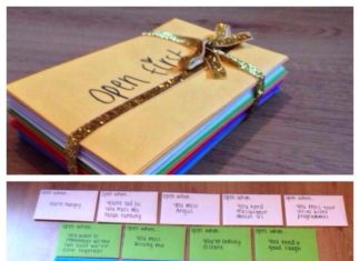 Birthday Gifts Inspiration : cute diy letters for boyfriend!