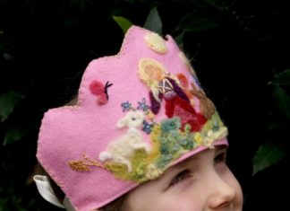 Birthday Inspiration: Beautiful organic, wool felt custom crowns from tilly tilda – etsy. www.etsy.com…