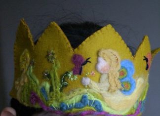 Birthday Inspiration: Birthday Crown Waldorf Crown Custom Birthday Crown by tillytilda