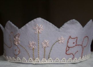 Birthday Inspiration: Birthday Crown Waldorf Crown SALE Felt Crown by tillytilda, $19.99