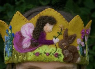 Birthday Inspiration: Birthday Crowns – Waldorf Crowns – Waldorf Birthday Crown – Wool Felt Crown – Or…