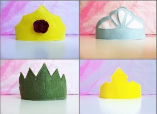 Birthday Inspiration: DIY princess crowns. (We would have to use construction paper at the library). T…