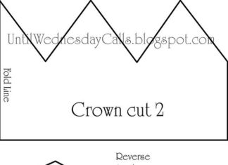 Birthday Inspiration: Felt Crown Pattern1 by Cara.Mia, via Flickr