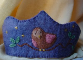 Birthday Inspiration: Felt crown 2