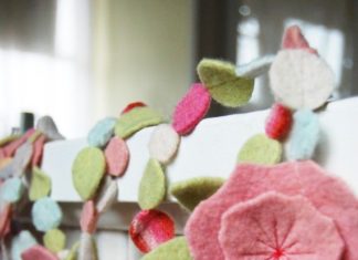 Birthday Inspiration: Felt flowers