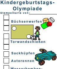 Birthday Inspiration: Geburtstagsolympiade