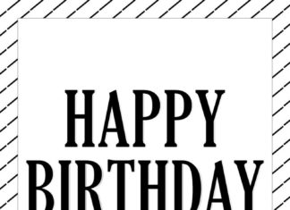 Birthday Inspiration: Happy Birthday Handsome