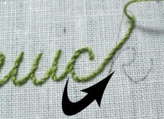 Birthday Inspiration: Stem stitch is a beautiful rope-like hand embroidery stitch that works great for…