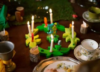 Birthday Inspiration: Waldorf birthday ring from grimms toys #grimmstoys #waldorfbithdayring