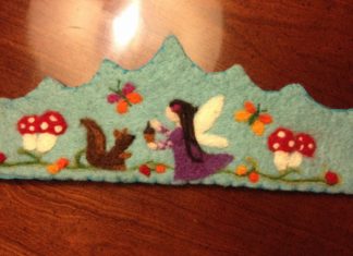 Birthday Inspiration: Waldorf style 100 wool felted handmade by ConspiracyofLove on Etsy, $35.00