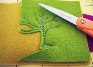 Birthday Inspiration: What a great idea. I never thought to stitch intricate things first, and then cu…