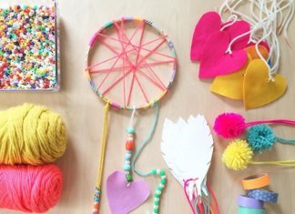 Birthday Inspiration: all prepped and ready for another birthday craft party. this time i’ll have ten …