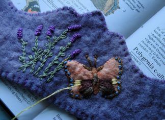 Birthday Inspiration: crown/ could be made into a cuff or the lavendar and butterfly center into a sha…