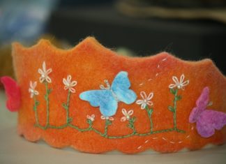 Birthday Inspiration: felt crown